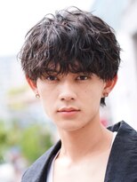 フィフス トウキョウ (fifth TOKYO) 渋谷シャドウパーマメンズカットルーズパーマラウンドマッシュ