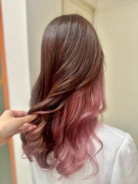 エターナルバイマティーナ(Eternal by MATINA) 【ピンクベージュ/セクションカラー】池袋美容室