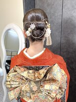 ミラ(Mila)&nbsp;成人式★ツヤっとデザイン系カチモリスタイル♪振袖