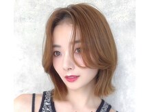 【LafithNo1メニュー】艶カラー＋似合わせカット[ベースTr付]￥４９００