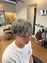 グート ヘアーメイク(gut HAIR MAKE)&nbsp;メンズ メッシュ ハイライト 束感MAX