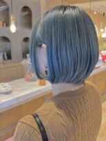 ピクチャー(PICTURE)&nbsp;マーメイドオリーブグレージュ/ブリーチ/ボブ/ダブルカラー