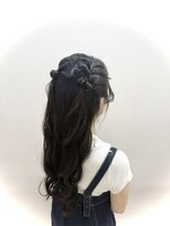 ルート(Ru-t)&nbsp;★夜限定メニュー★「￥1500ヘアセット」14.あみこみハーフツイン