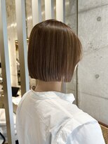 フィルムス ヨコハマ プラス(FILMS 横浜 +)&nbsp;ミルクブラウン/ボブ/オリーブページュ/ブリーチなし/横浜+