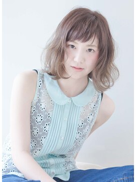 エール(a:le) ミントグラデーションミディアムウェーブ