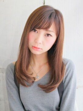 ヘアメイク ナル(hair make nalu) ストレートヘアーのナチュラルスタイル