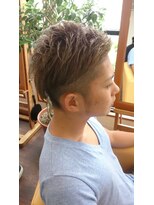 ディ グラント(D GRANT) 震災刈りサイド流しスタイル！流行りのON・OFFありスタイル♪