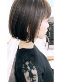 シースルーボブ