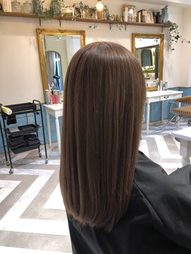 ロンドアベニール 北千住(Lond avenir) namie ブリーチありベージュ系カラー