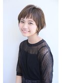 スタイリング楽ちんショート
