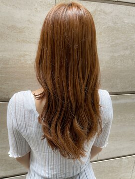 マイラ 銀座(myla) 田村】マロンベージュ/ゆるふわカール/Aラインボブ20代30代/韓国