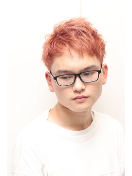 ヘアーアンドグルーミング ヨシザワインク(HAIR&GROOMING YOSHIZAWA Inc.) 【ヨシザワ人形町】ツーブロックハイトーンピンク