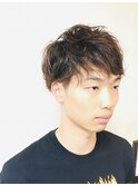 くせ毛風パーマ