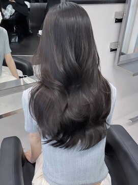 ベレーザシェルト(Beleza scelto) ba1535アッシュブラックコリアンスタイルオリーブグレージュ