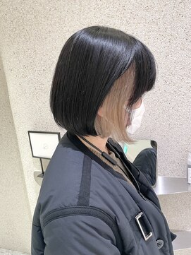 マイル 渋谷(mile) インナーカラー/ホワイトベージュ