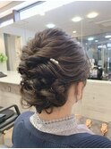 結婚式アップスタイル