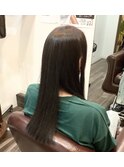 うる艶矯正ストレート/ローレイヤー
