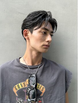 アリエッタ(aRietta) 【aRietta】韓国風オールバック×緩めリバースパーマ