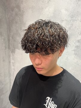 サイファー 心斎橋(CIPHER.) 波巻きスパイラルパーマ2