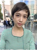 ショート/小顔ショート/ベリーショート /顔周りカット/銀座