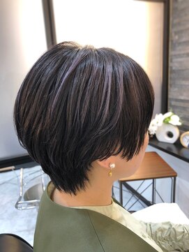 ココモ ユーティリティ(COCOMO utility) パープルハイライト×大人ショート