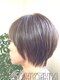楽リズム(楽rhythm)の写真/自然な仕上がりとダメージ最小限の丸み縮毛矯正で理想のスタイルへ♪思わず触れたくなる様な質感に。