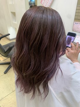 ブルースカイ 二俣川ドンキホーテ店(Blue-Sky) ハイライト　ピンクラベンダー