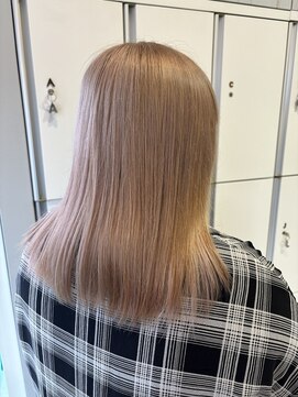 アイディー バイ ケンジ(id. by KENJE) ダブルカラーベージュセミディシアーカラーくびレイヤー