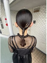 フェリーチェ(Felice)&nbsp;タイトヘア　タイトアレンジ　タイトポニー　参列ヘア