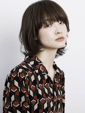 アルテヘアー(arte HAIR) 【arteHAIR 】マッシュウルフ/黒髪/厚めバング