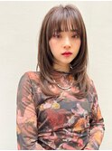 表参道roijir × 顔周りレイヤー × シースルーバング