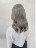 【カット付き】アディクシーカラー＋カット＋TR→￥11000