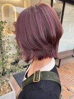 ドロシー 郡山桑野店(Dorothy)&nbsp;黒髪ボブルフネビージュ小顔ワンレン