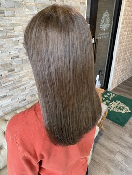 ヘアリゾートガーデンカルム(Hair Resort Garden CALM) 透明感カラー×ベージュ