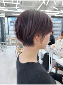 黒髪カタログ/ボブルフ/小顔に見せるヘア/ワンレン