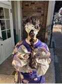 編みおろしスタイル