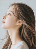 小顔ロング＃髪質改善＃白髪ぼかし＃鎌倉＃40代＃グレージュ