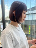 ロンド ボーイ 表参道(Lond BOY)&nbsp;髪質改善縮毛矯正レイヤーカット顔周り前髪韓国ミニウルフ/原宿