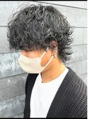 メンズマッシュパーマ波巻きスパイラルパーマニュアンスパーマ