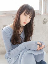 ヘアー＆メイク ルナルナ 明和店　HAIR＆MAKE LUNA LUNA ロングウェーブスタイル