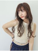 ダークブラウン×レイヤーロング【Sourire江坂】