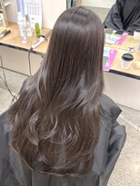 ミリ(mm)&nbsp;レイヤーカット 暗髪 カラー 韓国 髪質改善 仙台