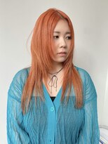 ソー 銀座(SAUT)&nbsp;オレンジ/ハイトーン/ブリーチカラー/レイヤー