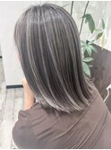 ハイライト切りっぱなし韓国風イルミナカラー堺東20代30代40代