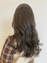 ノヴェル 富沢店(NOVEL)&nbsp;大人可愛い20代30代40代ロングレイヤーカーキグレイ