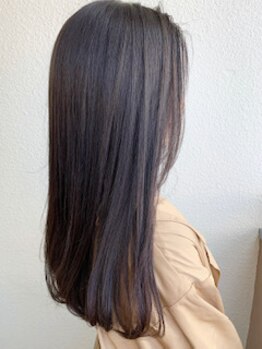 トリックスタンダードナチュラル(TRICK STANDARD Natural)の写真/[井尻・駐車場あり]クセ毛でお悩みの方必見！自然な仕上がりのストレートヘアで、毎日のお手入れも簡単に♪