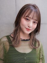 ギークス(GEEKS)&nbsp;【GEEKS渋谷】ナチュラルインナーカラー/伸ばしかけロング/小顔