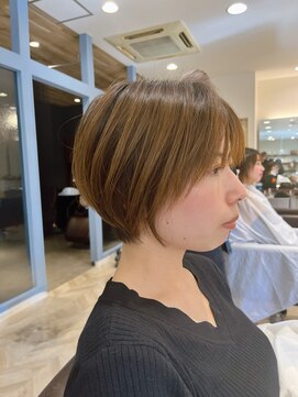 ショートヘア/小顔効果/コンパクトショート