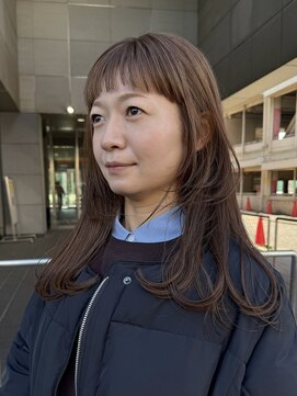 マッシュ アドベ 八戸ノ里(MASHU ADOBE) 【トレンド】ロングヘア×顔まわりカット