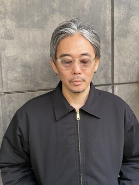 フッズ(HOODS) 大人メンズ/オールバックショート/ニュアンスカール
